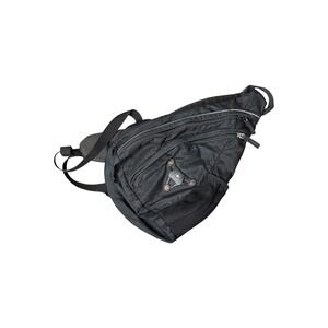 Victorinox Swiss Army Black Ripstop Nylon Sling Backpack Crossbody Bag Travel